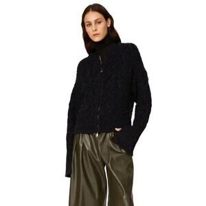 3.1 Phillip Lim Navy Crew Neck Sweater